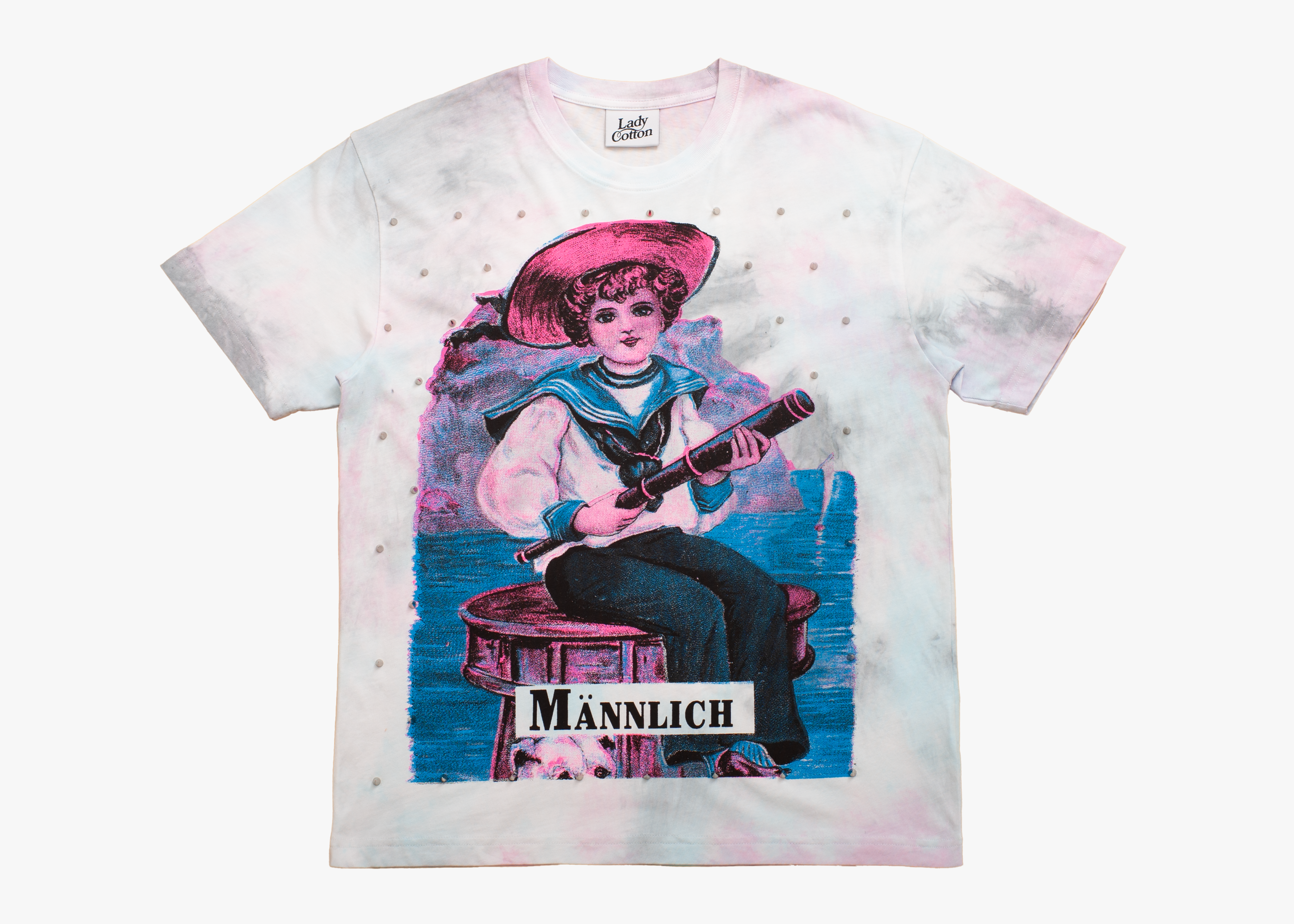 Mannlich Studded Short Sleeve