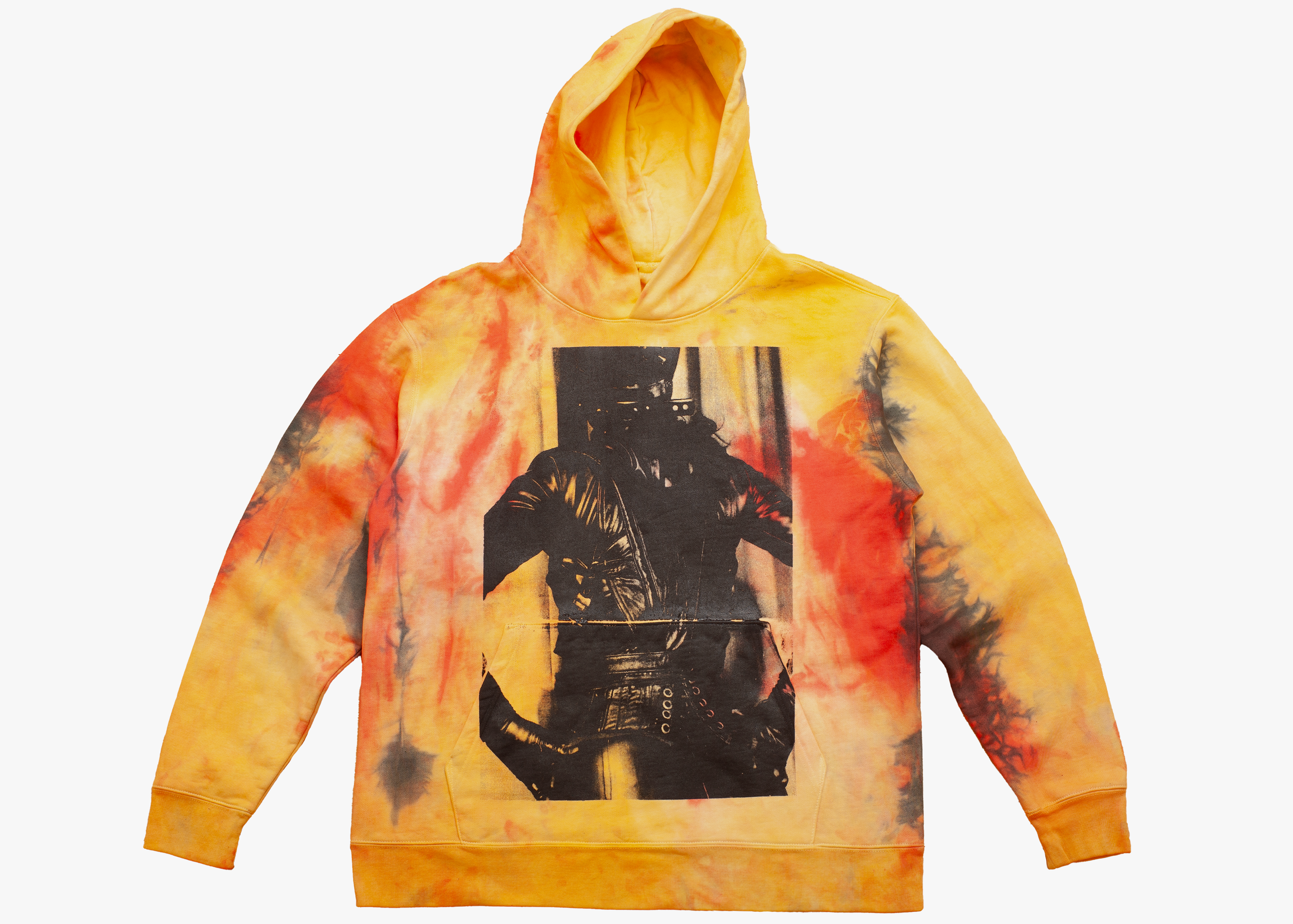 Leather Photo Hoodie